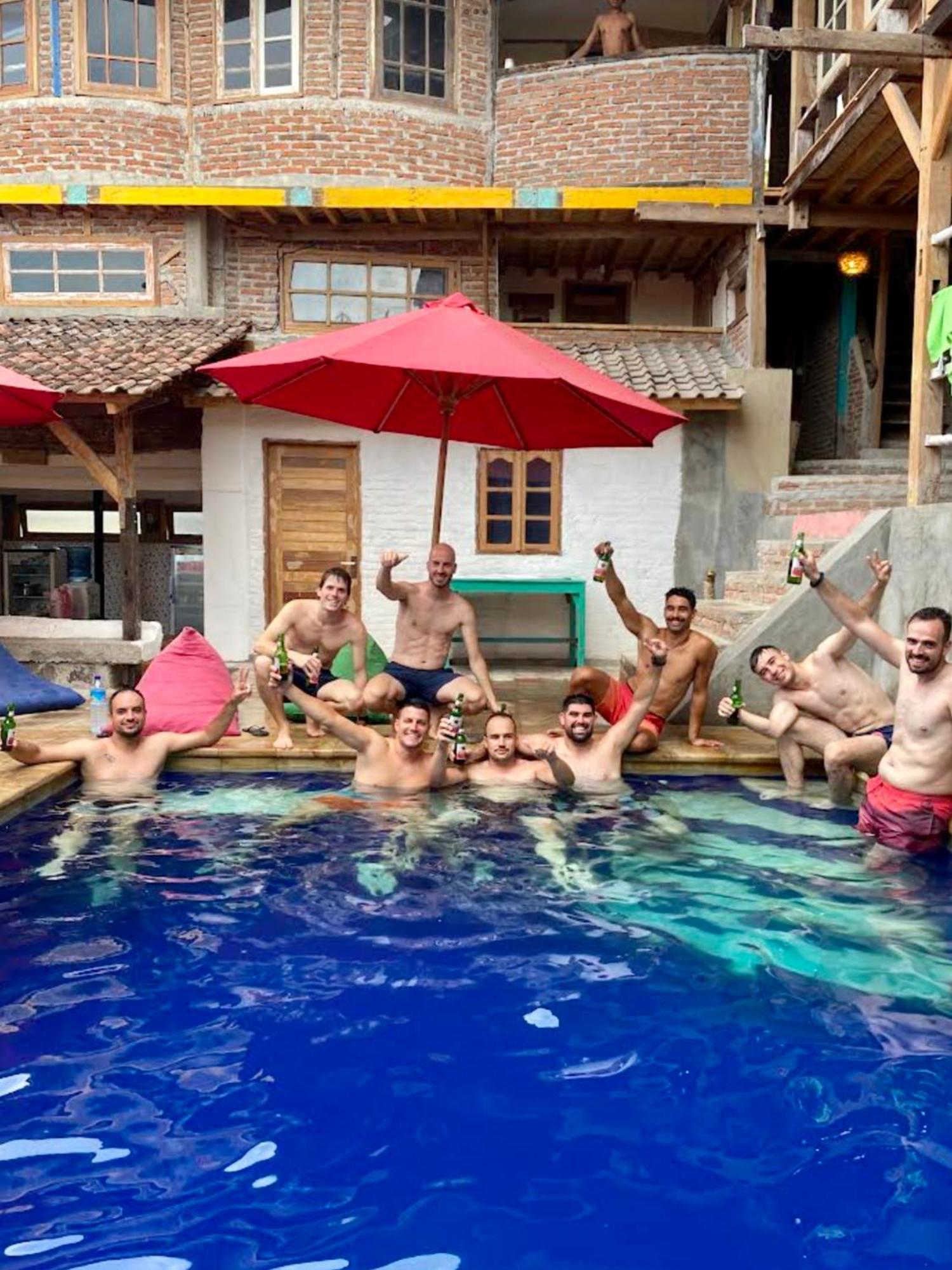 Gili La Boheme Hostel Gili Trawangan Exterior foto